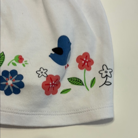 Absorba White Baby Dress with Pink Accents - Picture 4 of 6